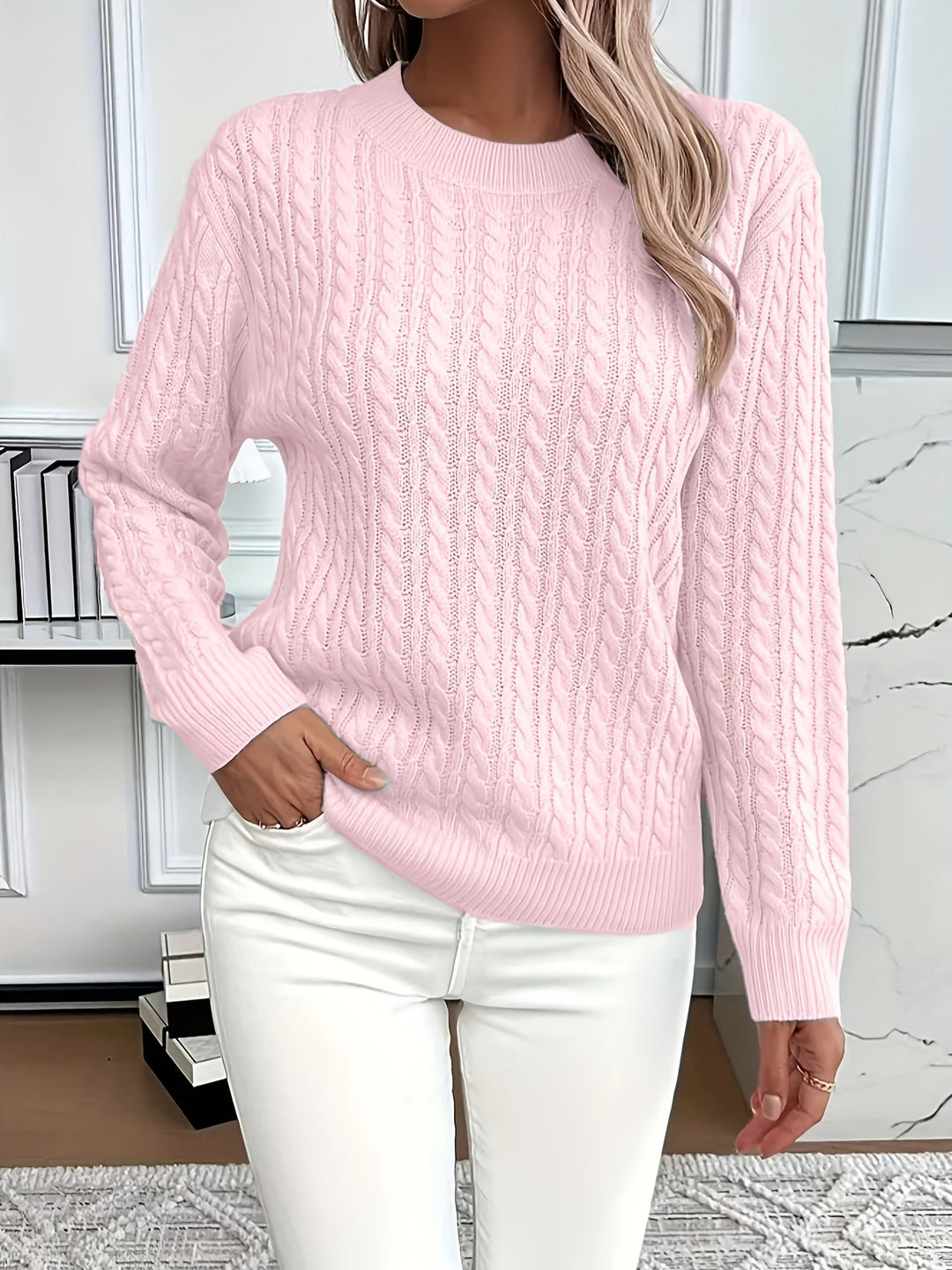 Madison | Timeless Cable Sweater